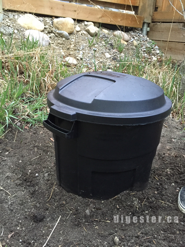 Home-made Back Yard Orgainic Waste Digester